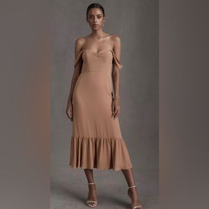 BHLDN Munroe Georgette Dress in Sienna NEW WITH TAGS